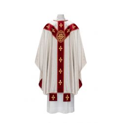 Chasuble Damassé Cerf